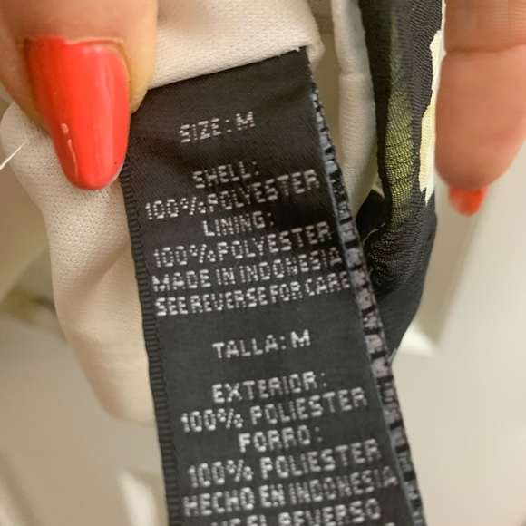 Madison Paige Sleeveless Sheer Shell/Lined Sz M - Picture 6 of 9